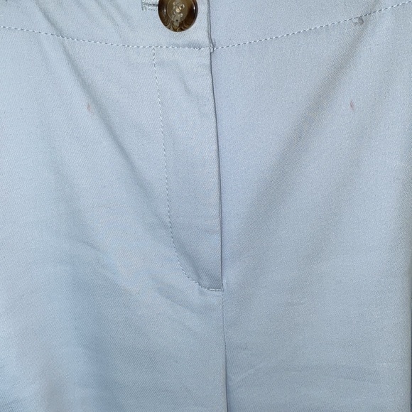 “Ann Taylor” powder blue, wide leg pants; size 0P; NWT - Picture 6 of 6